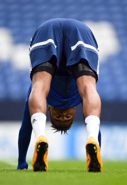 Kevin Prince Boateng durante gli allenamenti dello Schalke 04 (Getty Images)